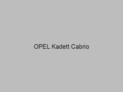 Kits electricos económicos para OPEL Kadett Cabrio